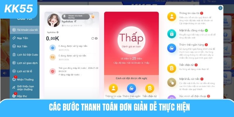 Các bước thanh toán siêu đơn giản dễ thực hiện
