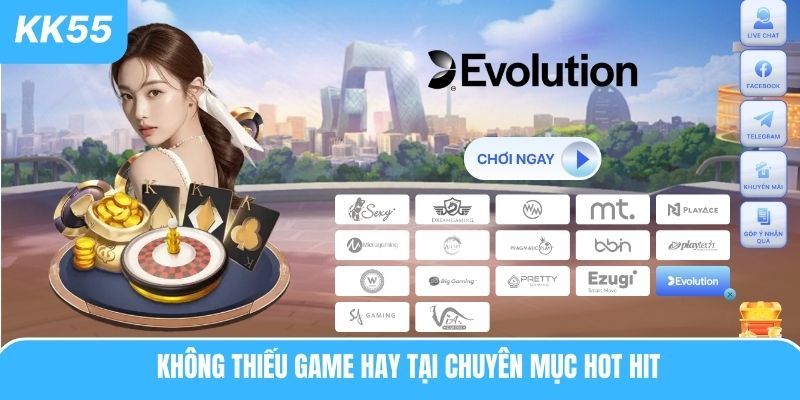 Không thiếu game hay tại chuyên mục hot hit